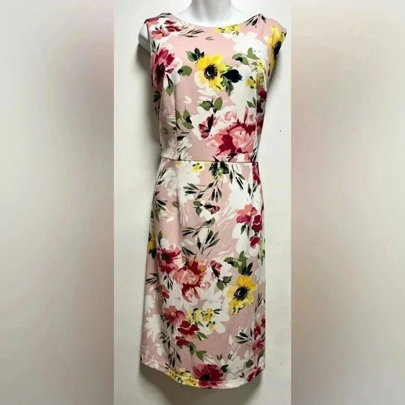 Women's Apt. 9® Sleeveless Midi Sheath Fit Dress - Picture 1 of 4